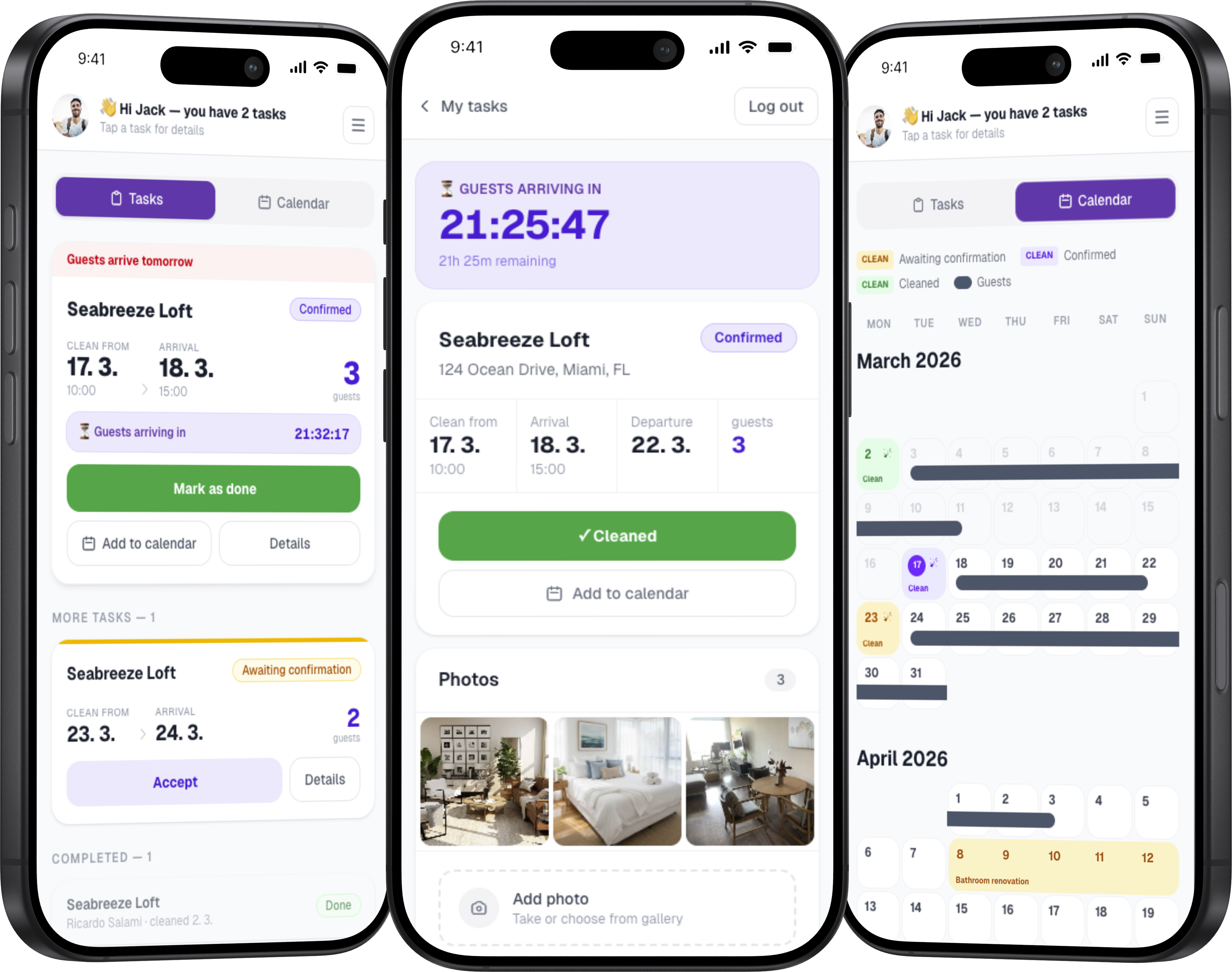 Cleaner mobile portal